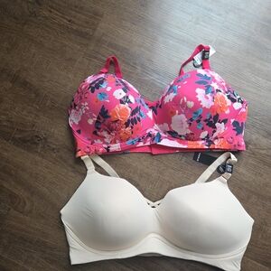 4 Torrid Dream Wire Free Push Up Bras, 44DD